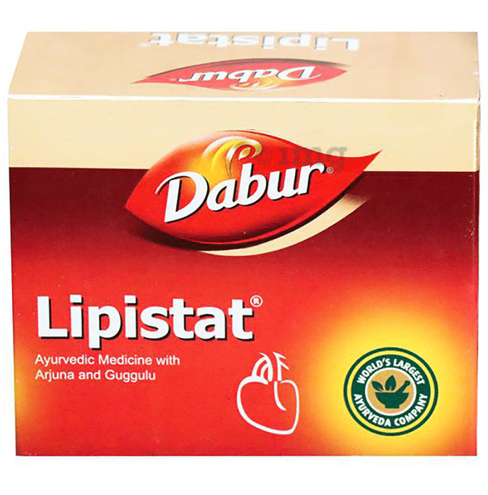 Dabur Lipistat Capsule with Arjuna & Guggulu | For Heart Health Capsule