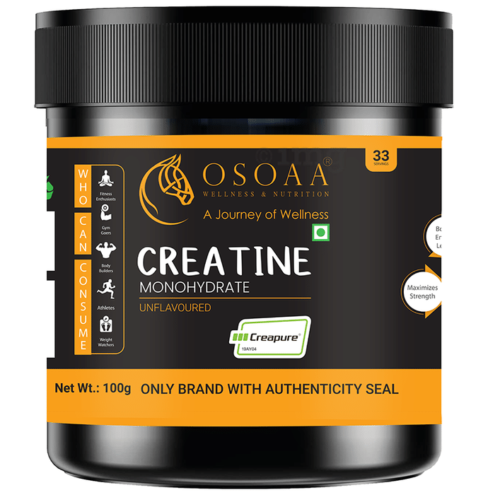 OSOAA Creatine Monohydrate Powder Unflavored