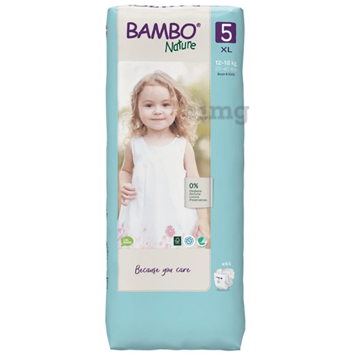 Bambo Nature Taped Diaper Tall Pack XL