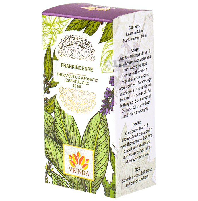 Vrinda Frankincense Aromatic & Therapeutic Essential Oil