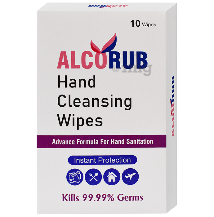 Alcorub Hand Cleansing Wipes