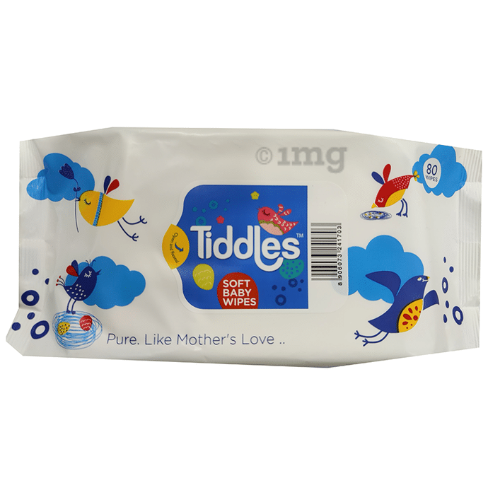 Tiddles Soft Baby Wipes