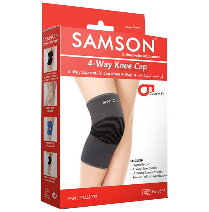 Samson NE0607 4-Way Knee Cap XL Grey