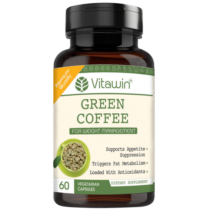 Vitawin Green Coffee 500mg Vegetarian Capsule