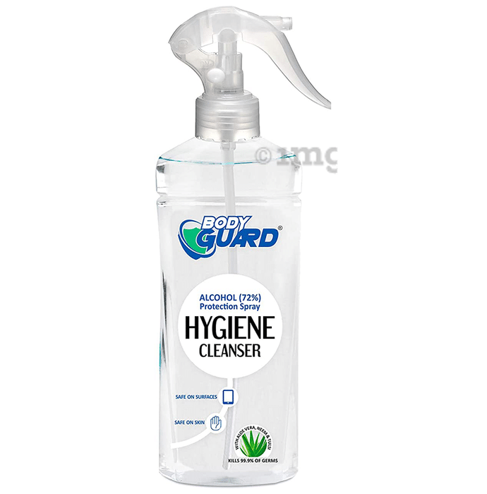 Aryanveda Body Guard Hygiene Cleanser Alcohol (72%) Protection Spray (200ml Each)