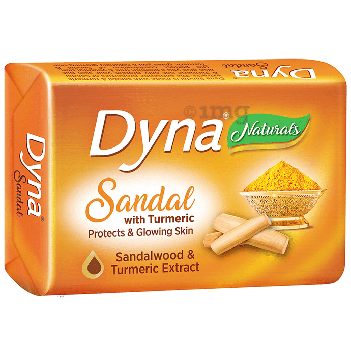 Dyna Sandal with Turmeric Naturals Soap (100gm Each)