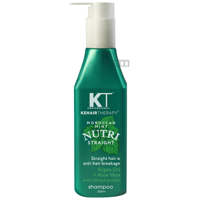 KT Professional Kehair Therapy Moroccan Mint Nutri Straight Shampoo