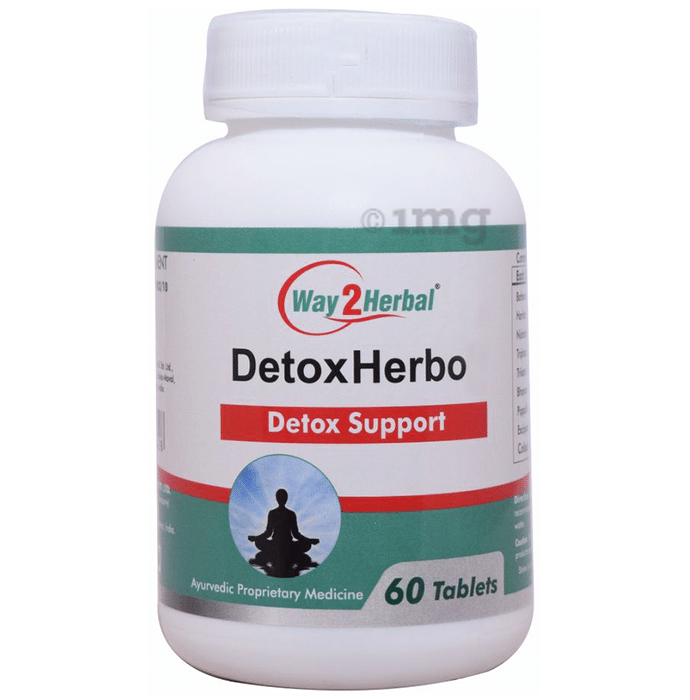Way2Herbal Detox Herbo Detox Support Tablet