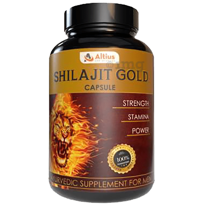 Altius Lifesciences Shilajit Gold Capsule (60 Each)