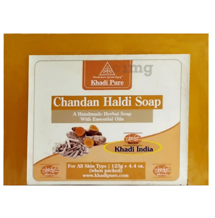 Khadi Pure Chandan Haldi Soap