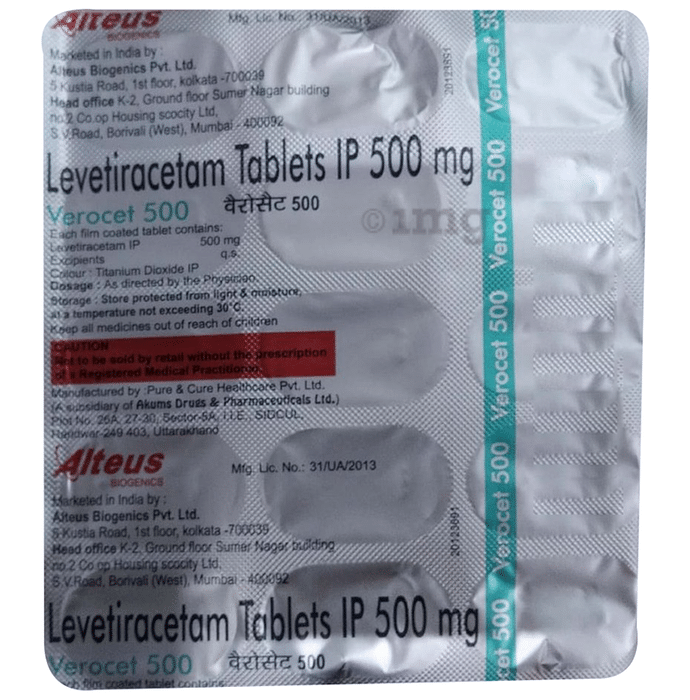Verocet 500 Tablet