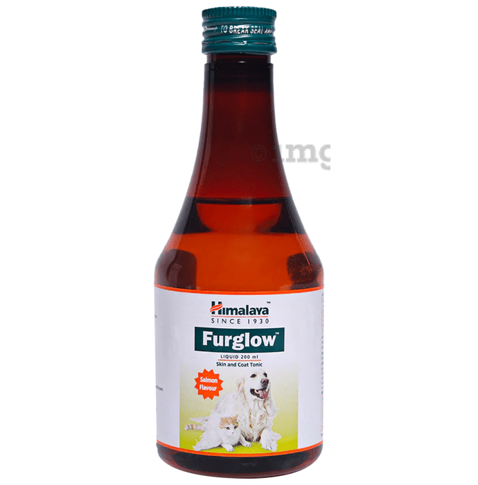 Himalaya Furglow Oral Coat Tonic For Pets Buy bottle of 200.0 ml Oral Liquid at best price in India 1mg