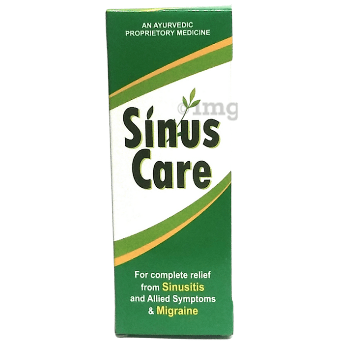 Sinus Care for Complete Relief from Sinusitis and Allied Symptoms and Migraine Oil