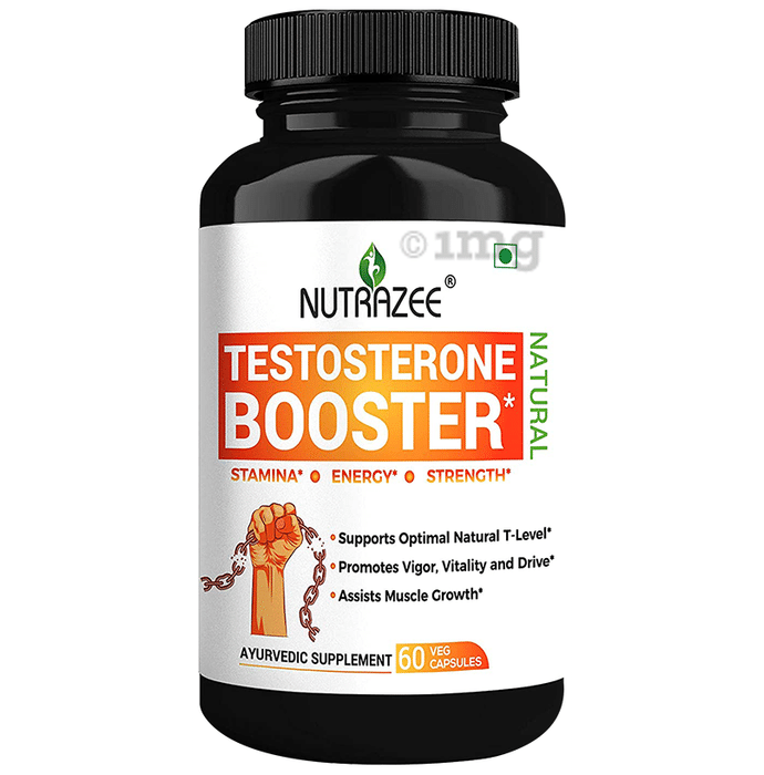 Nutrazee Natural Testosterone Booster Veg Capsule
