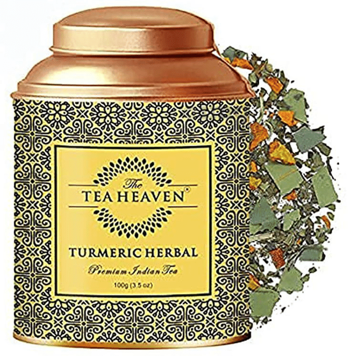 The Tea Heaven Turmeric Herbal Premium Indian Tea