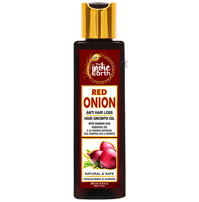 The Indie Earth Red Onion Anti Hair Loss Hair Growth Oil