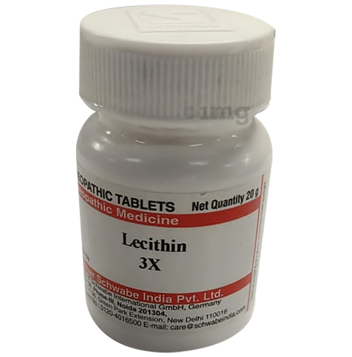 Dr Willmar Schwabe India Lecithin Trituration Tablet 3X