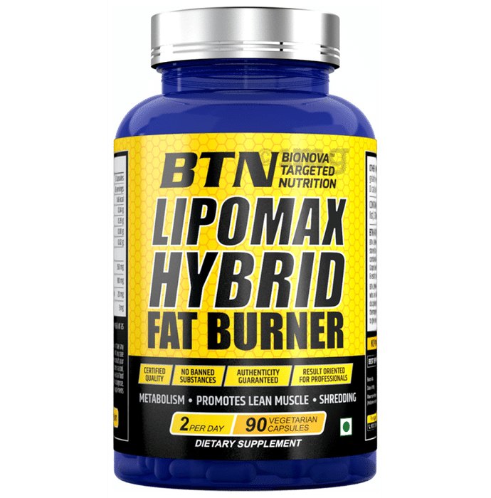 BTN Lipomax Hybrid Fat Burner Vegetarian Capsule