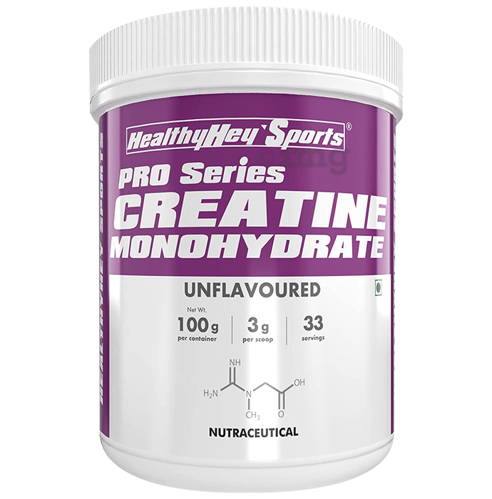 HealthyHey PRO Series Creatine Monohydrate Powder Unflavored