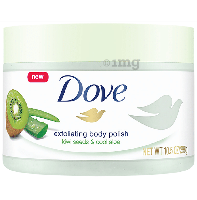 Dove Exfoliating Body Polish Kiwi Seeds and Cool Aloe