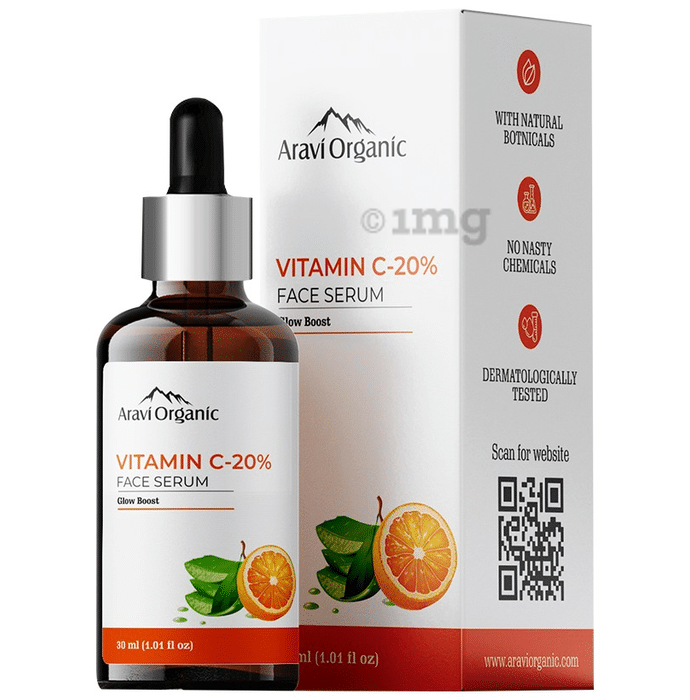 Aravi Organic Vitamin C 20% Face Serum Serum