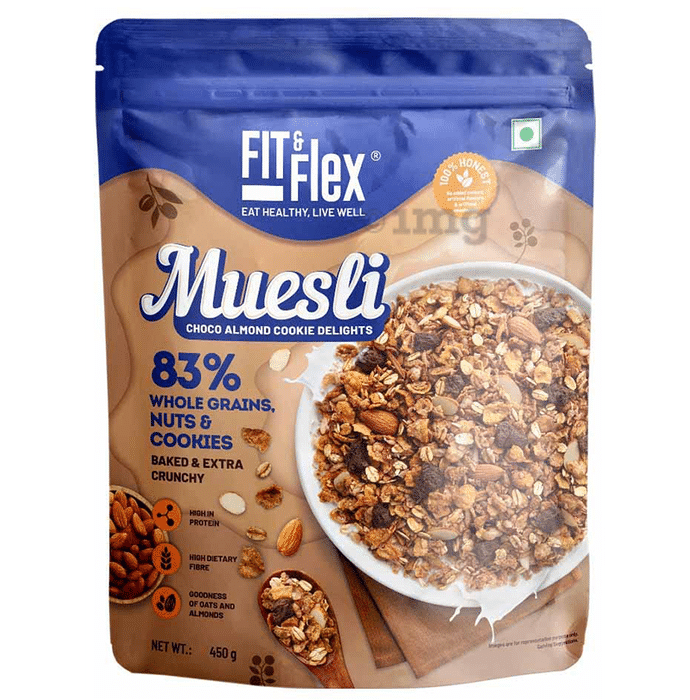 Fit & Flex Muesli Choco Almond Cookie Delights