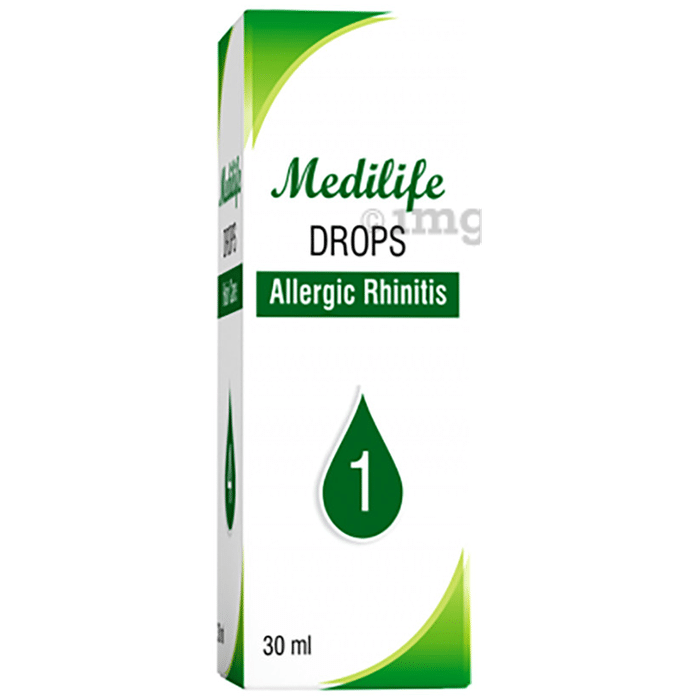 Medilife No 1 Allergic Rhinitis Drop (30ml Each)