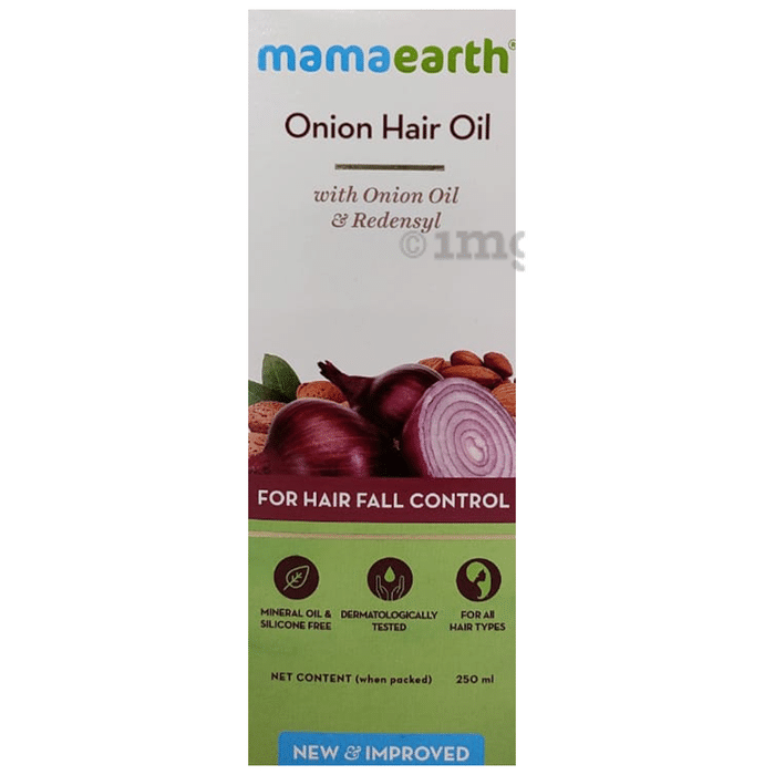 Mamaearth Hair Oil for All Skin Types | Mineral Oil & Silicone-Free Oil