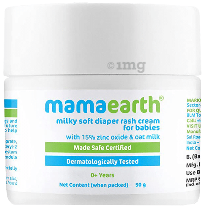 Mamaearth Milky Soft Diaper Rash Cream for Babies