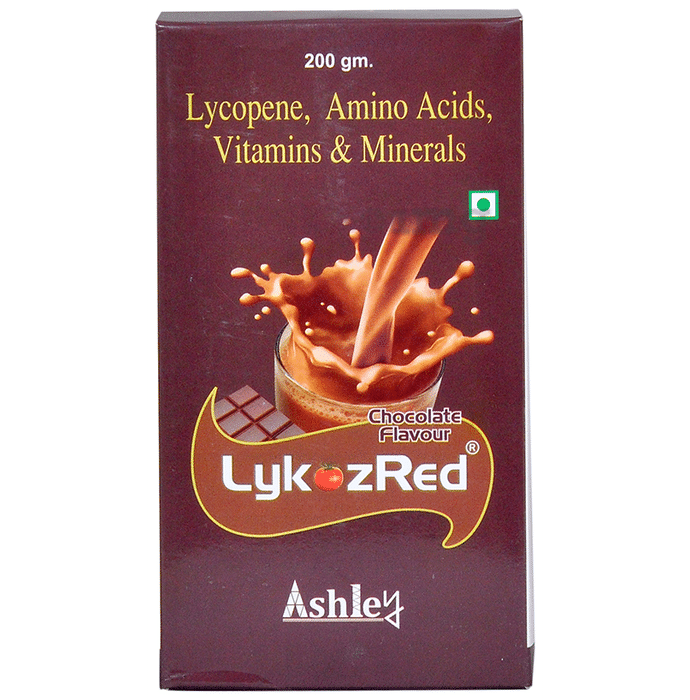 Ashley LykozRed Protein Powder Chocolate