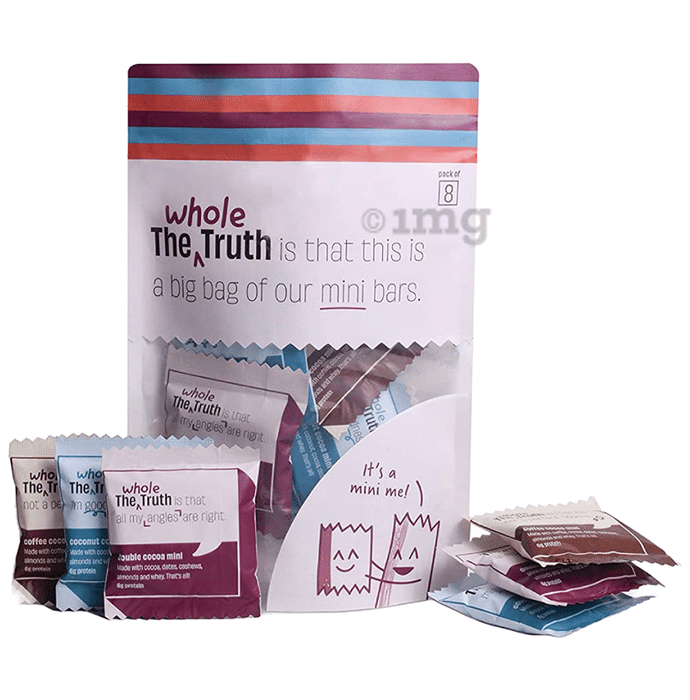 The Whole Truth Mini Protein Bar (27gm Each) | Flavour The Chocolate Party