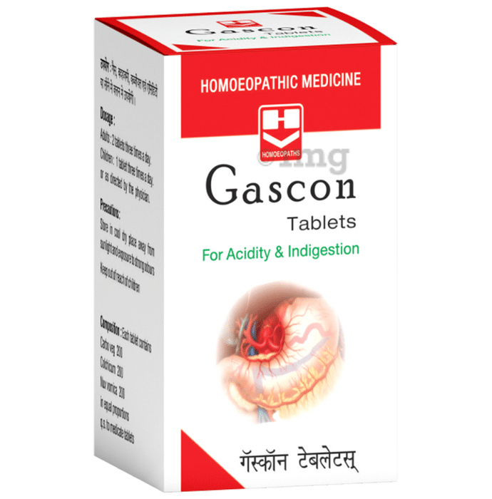 Homeopaths Gascon Tablet (25gm Each)