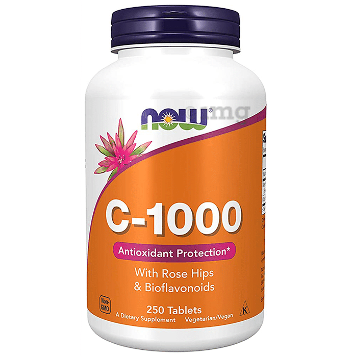 Now Foods C-1000 with Rose Hips & Bioflavonoids Tablet