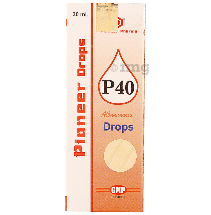 Pioneer Pharma P40 Albuminuria Drop