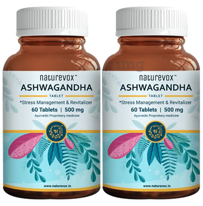 Naturevox Ashwagandha Tablet (60 Each)