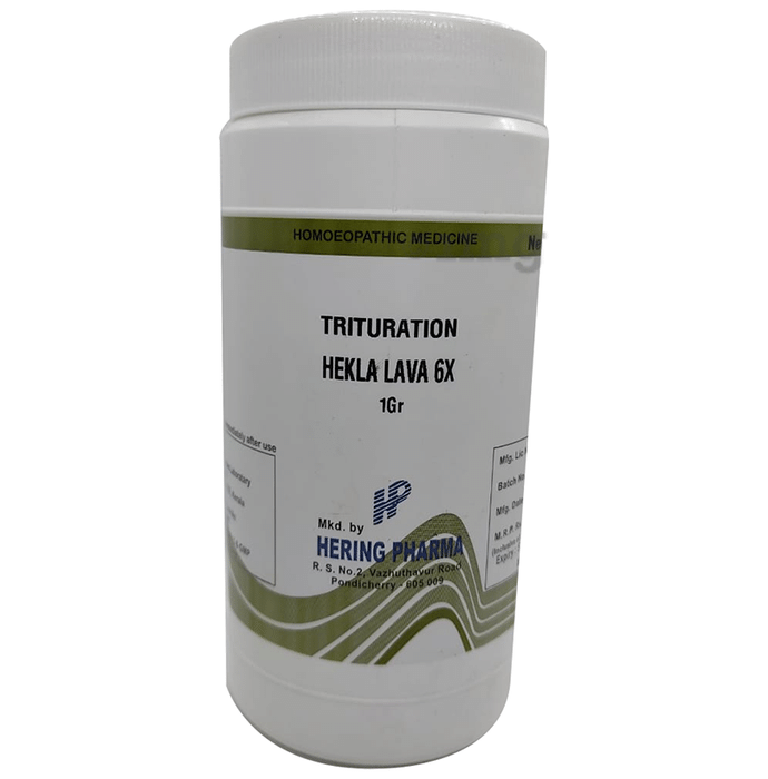 Hering Pharma Hekla Lava Trituration Tablet 6X