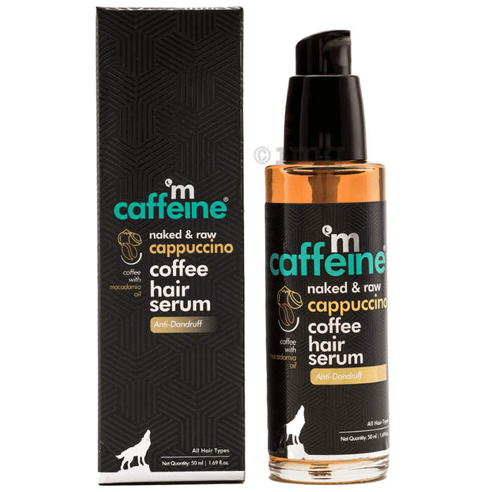 mCaffeine Naked & Raw Coffee Hair Serum Cappuccino