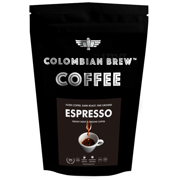 Colombian Brew Espresso Freshly Roast & Ground Coffee
