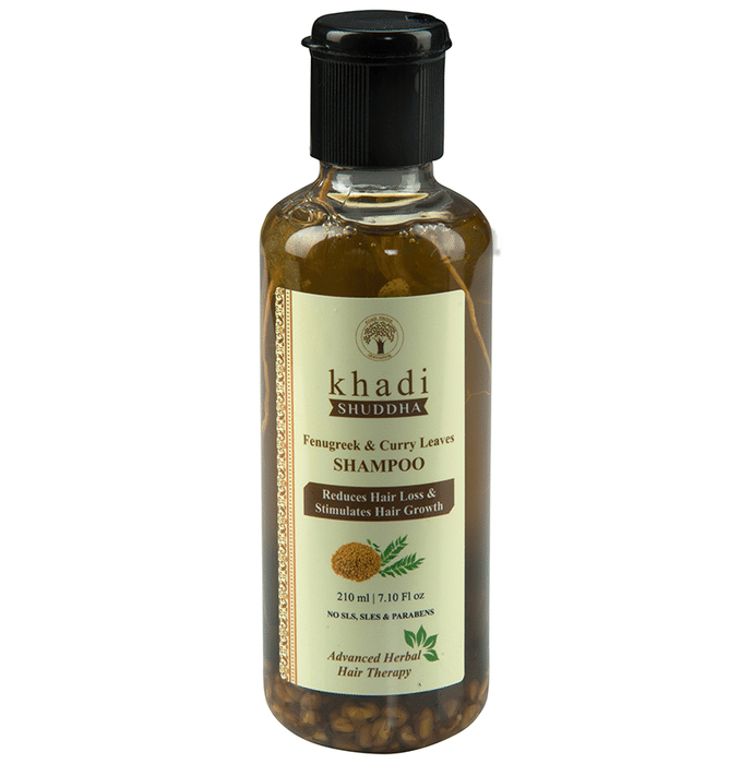 Khadi Shuddha Fenugreek & Curry Leaves Shampoo