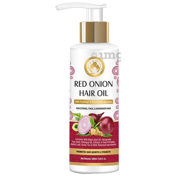 Mom & World Red Onion Hair Oil