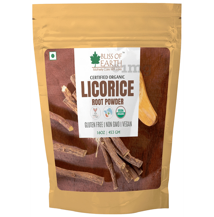 Bliss of Earth Certified Organic Licorice Root Powder
