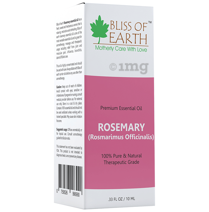 Bliss of Earth Rosemary Premium Essential Oil