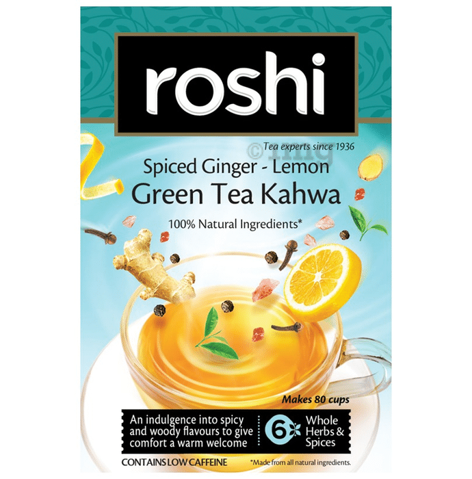Roshi Spiced Ginger-Lemon Green Tea Kahwa