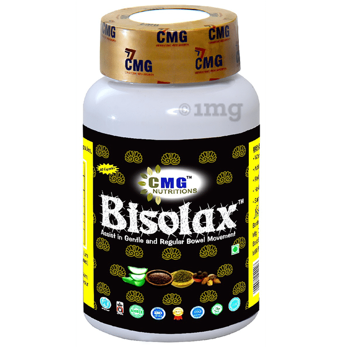 CMG Nutritions Bisolax Capsule Assist in Gentle & Regular Bowel Movement