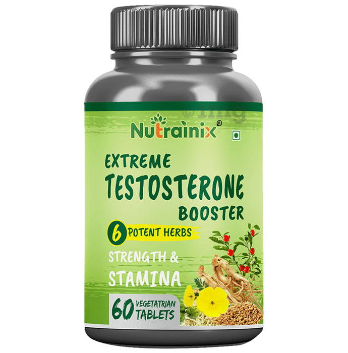 Nutrainix Extreme Testosterone Booster Vegetatrian Tablet