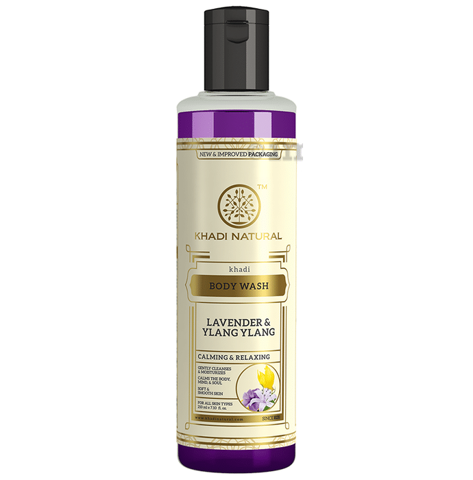 Khadi Naturals Ayurvedic Lavender & Ylang Ylang Body Wash
