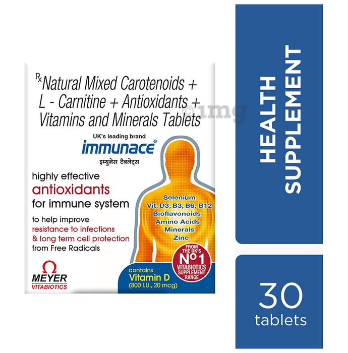Immunace Tablet Buy Strip Of 30 Tablets At Best Price In India 1mg