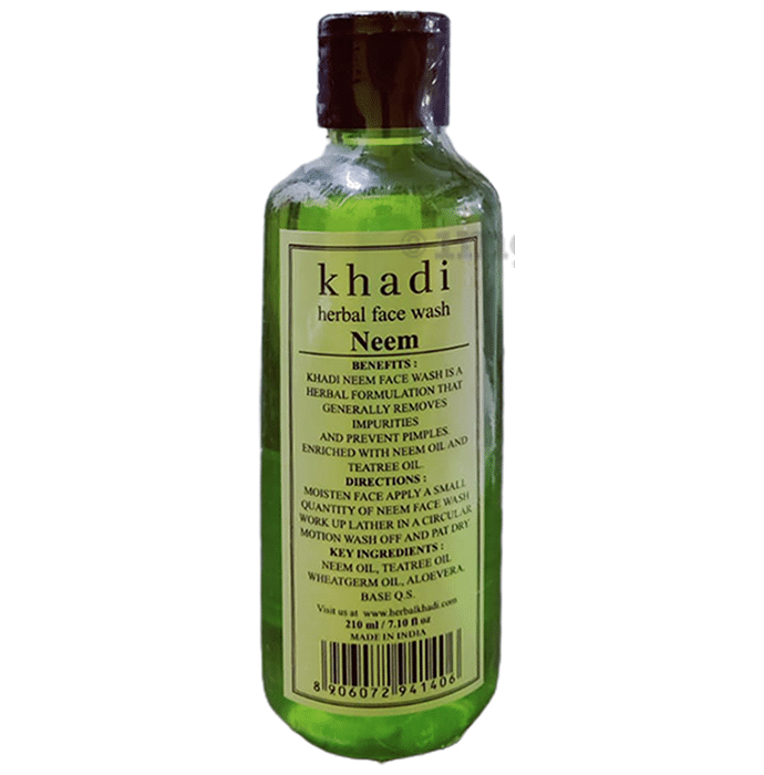 Khadi Herbal Face Wash Neem