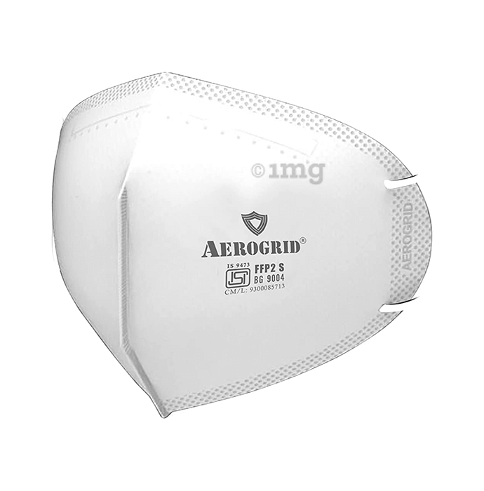 Aerogrid FFP2 Earloop Reusable N95 Mask White