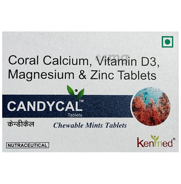 Candycal Chewable Tablet Mint